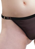 Jenny-Bell Transparency String schwarz schwarz