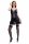 Jenny-Bell Transparency Kleid schwarz